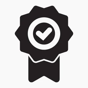 Approval label Stock Illustration