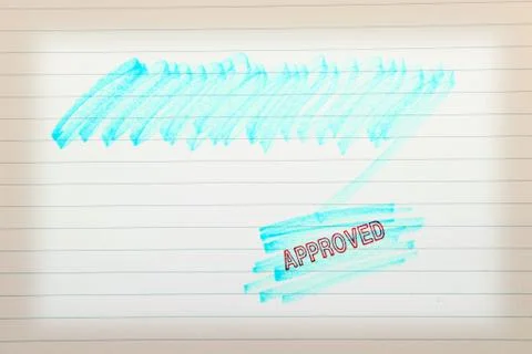 Approve Stamp Stock Photos