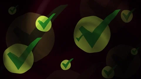 Approved Check Mark Stock Footage 313747465