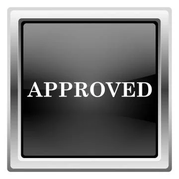 Approved icon Stock Illustration