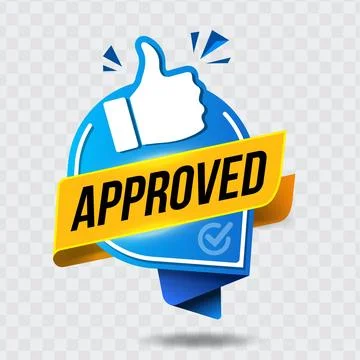 Approved icon Stock Illustration