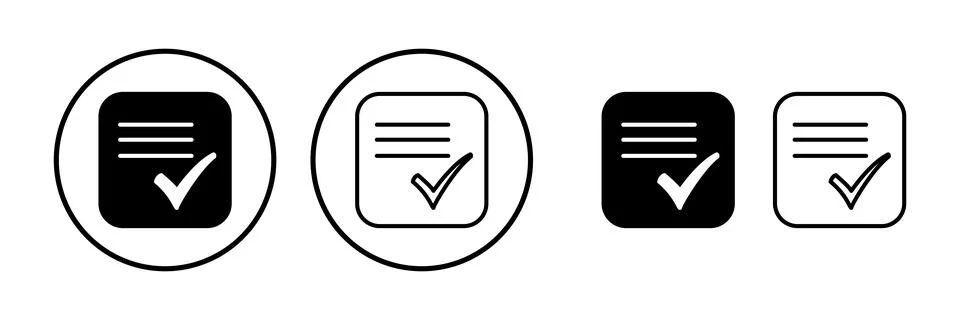 Approved icon vector. Approved or Certified Medal Icon Stock Illustration