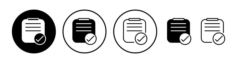Approved icon vector. Approved or Certified Medal Icon Stock Illustration