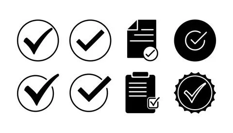 Approved icon vector. Approved or Certified Medal Icon Stock Illustration