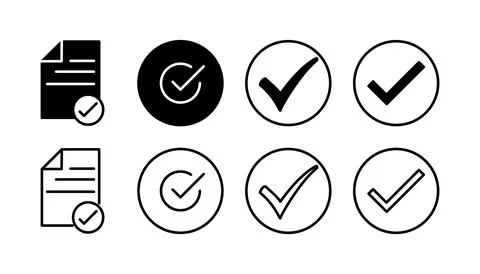 Approved icon vector. Approved or Certified Medal Icon Stock Illustration