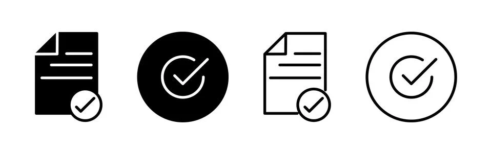 Approved icon vector. Approved or Certified Medal Icon Stock Illustration