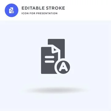 Approved icon vector, filled flat sign, solid pictogram isolated on white, lo イラスト素材