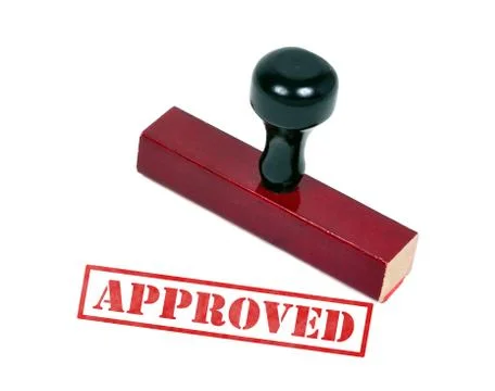Approved Stock Illustration