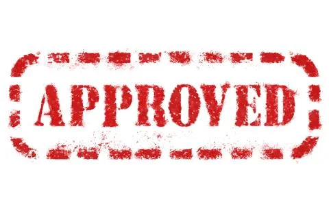Approved Stock Illustration