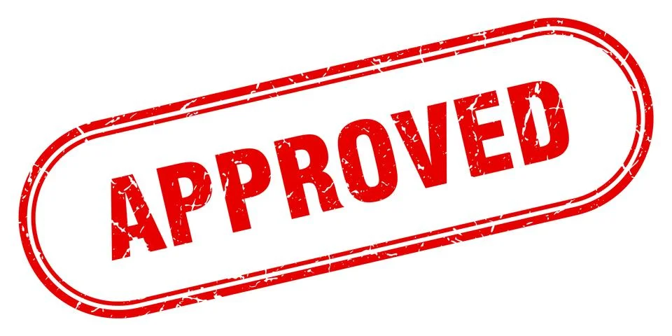 Approved Stock Illustration