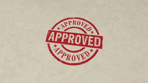 Red Stamp with 2 Stars Rating Animation , Stock Video