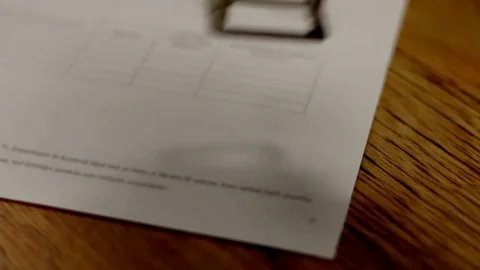 Approved stamp stamping document stamp Stock Footage 72248297