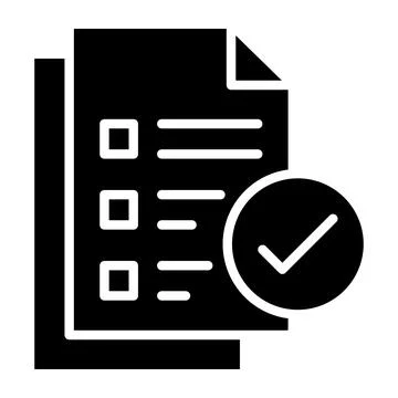Approved Vector Icon Design Illustration Stock Illustration