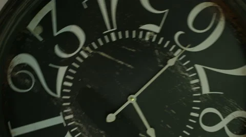 Approximation of separation from the old clock dial.  Stock Footage 59720249