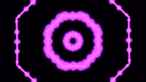 Approximation of a sparkling neon grid. Stock Footage 131174977