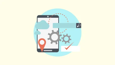 Apps builder 2D animation video clip Stock Footage 276906025