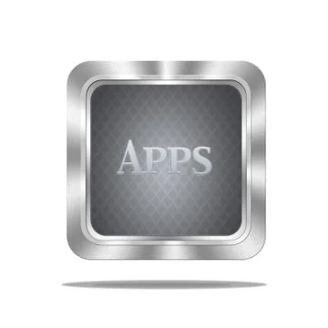 Apps button. Stock Illustration