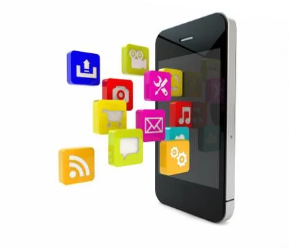 Apps phone イラスト素材