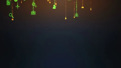 Apps rain background Stock Footage 83733343