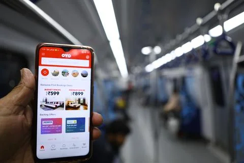 Apps on Smart Phone Stock Photos