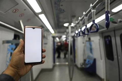 Apps on Smart Phone Stock Photos