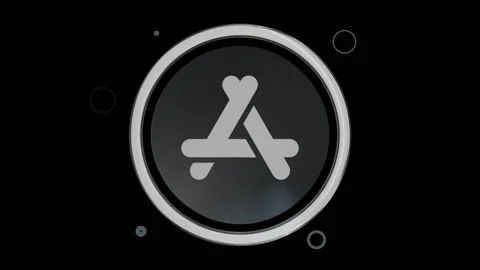 Appstore icon Stock Footage 129960701