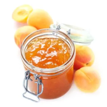 Apricot Jam Stock Photos