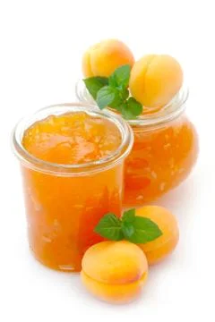 Apricot Jam Stock Photos