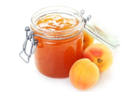 Apricot Jam Stock Photos