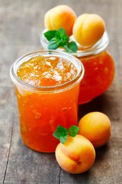 Apricot Jam Foto stock