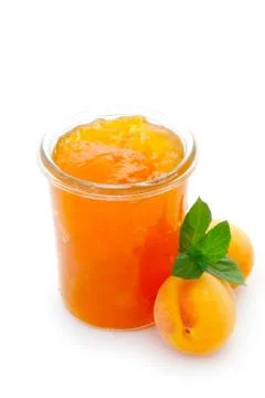 Apricot Jam Stock Photos