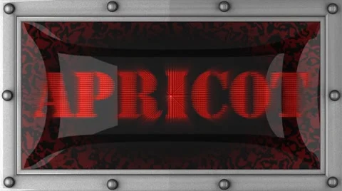 Apricot on led 스톡 동영상 8665240