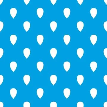 Apricot seed pattern seamless blue Stockillustratie