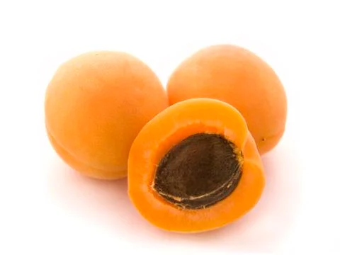 Apricots 3 Stock Illustration