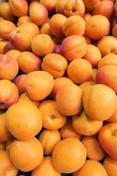 Apricots fresh Stock Photos