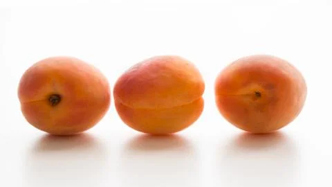 Apricots fruit Stock Photos