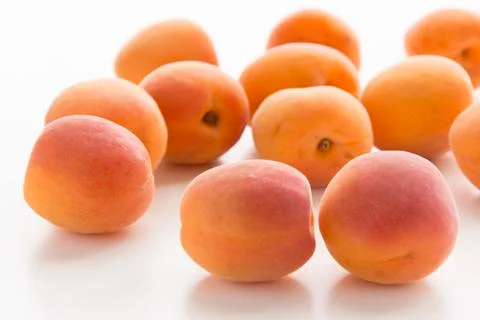 Apricots fruit Stock Photos