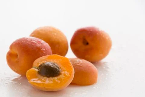 Apricots fruit Foto stock