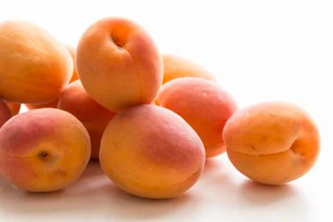 Apricots fruit Stock Photos