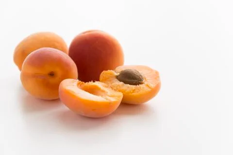 Apricots fruit Stock Photos