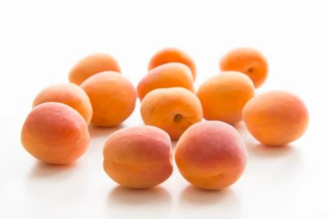 Apricots fruit Stock Photos