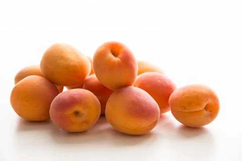 Apricots fruit Stock Photos
