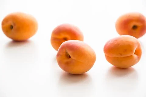 Apricots fruit Stock Photos