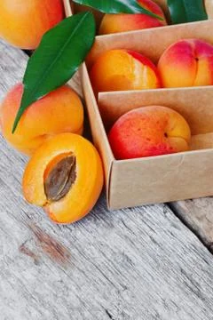 Apricots Stock Photos