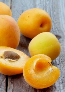 Apricots Foto stock