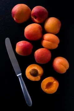 Apricots Foto stock