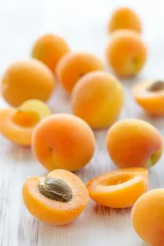 Apricots Stock Photos