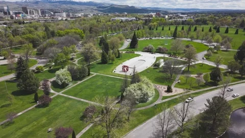 April 2026-Ann-Morrison-Park-Boise-Idaho-7 Stock-Footage 332742379