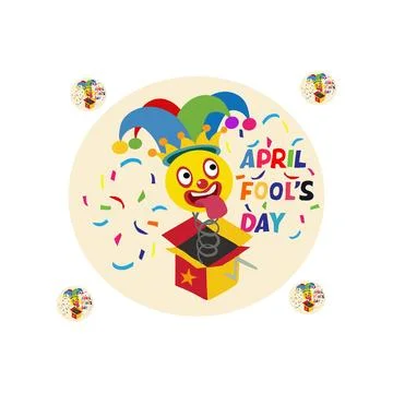 April fools day 3 Stock Illustration