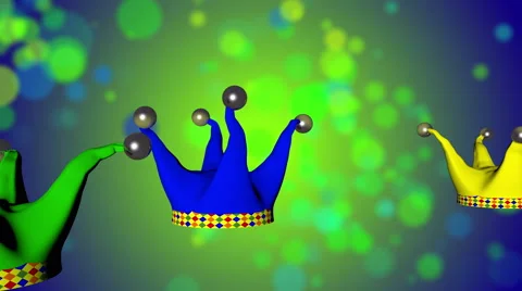 April fool`s day animation Video stock 61321738